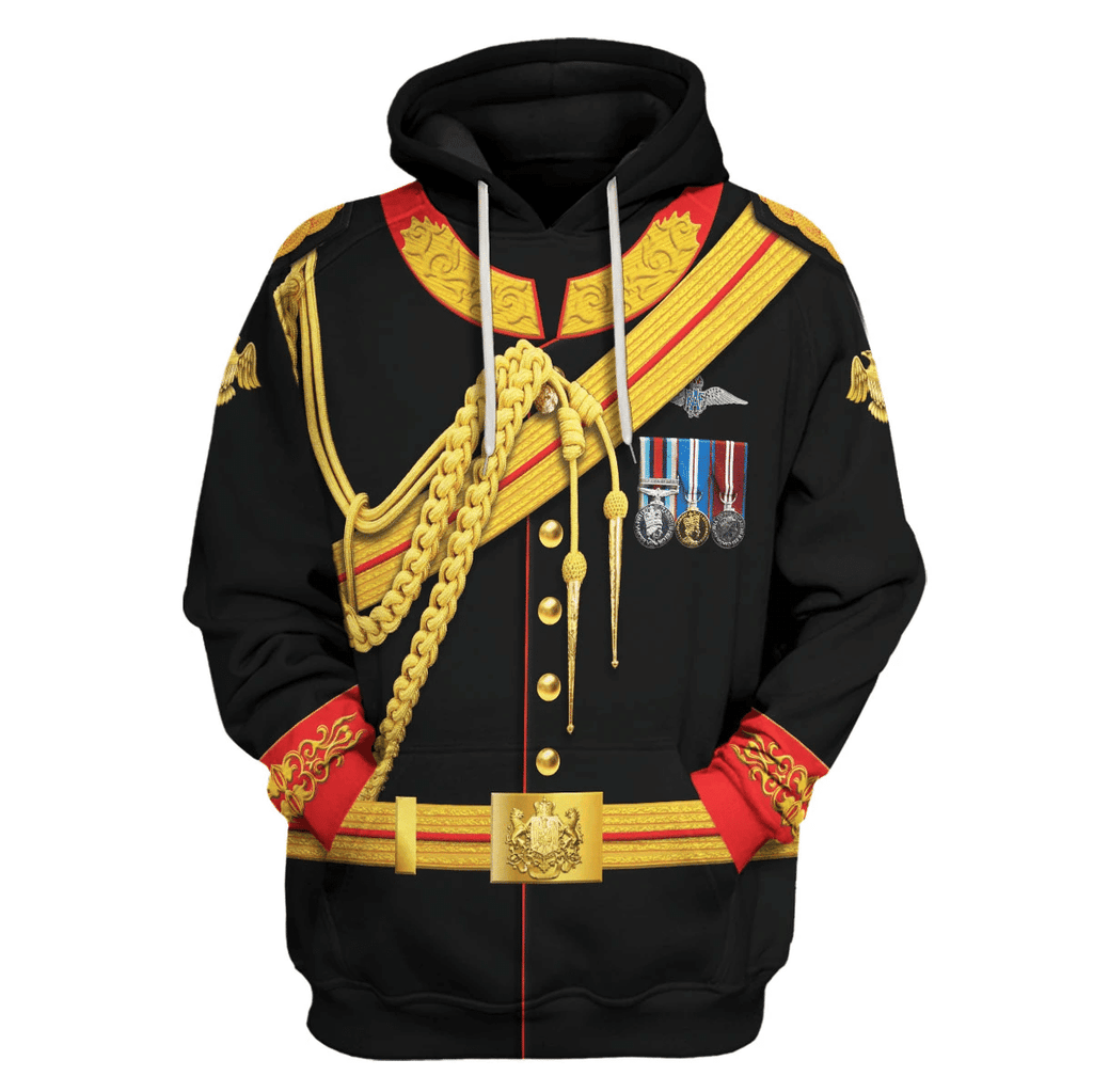 Gearhomie Prince Harry, Duke of Sussex Costume Hoodie Sweatshirt T-Shirt Tracksuit - Gearhomie.com