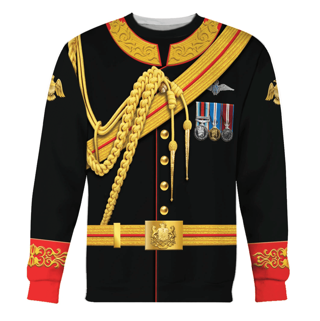 Gearhomie Prince Harry, Duke of Sussex Costume Hoodie Sweatshirt T-Shirt Tracksuit - Gearhomie.com