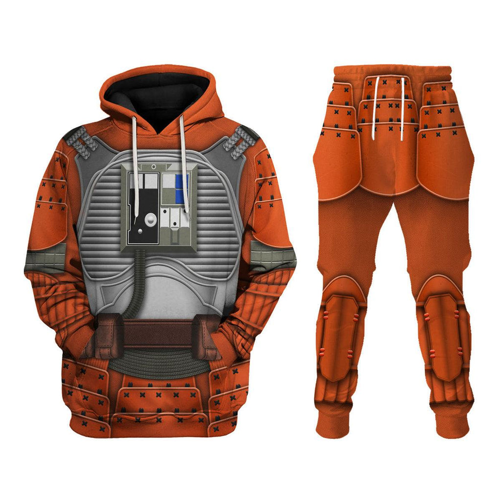 Gearhomie Rebel Pilot Samurai Costume Hoodie Sweatshirt T-Shirt Sweatpants - Gearhomie.com