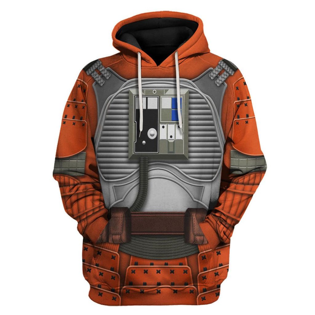 Gearhomie Rebel Pilot Samurai Costume Hoodie Sweatshirt T-Shirt Sweatpants - Gearhomie.com