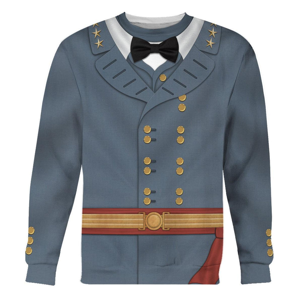 Gearhomie Robert E. Lee American Confederate General Costume Hoodie Sweatshirt T-Shirt Tracksuit - Gearhomie.com