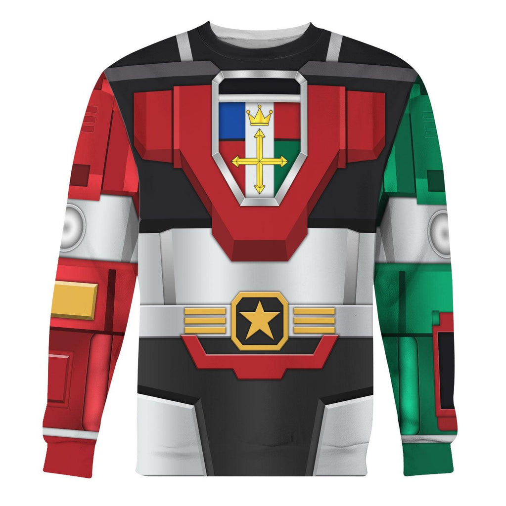 Gearhomie Robot Dou Voltron Hoodie T-shirt Sweatpants Cosplay - DucG