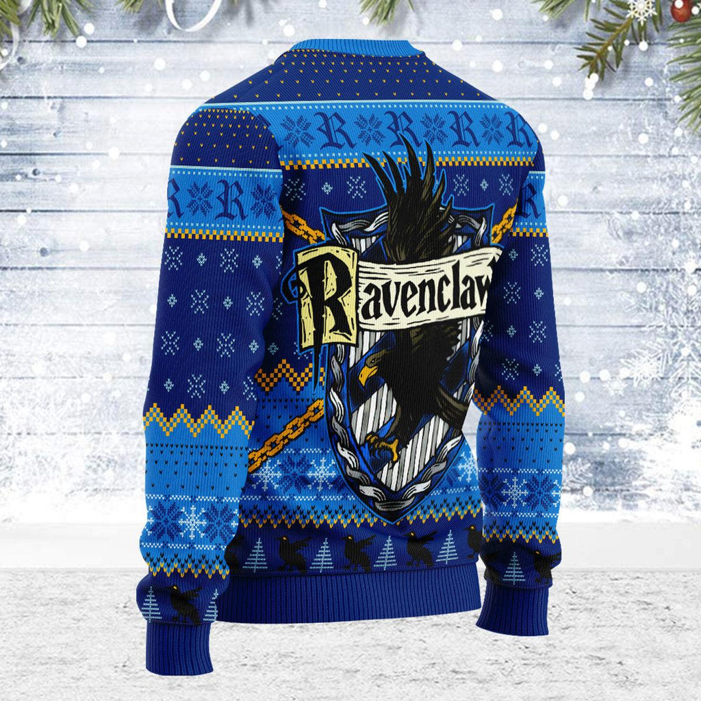 Gearhomie Rockin Ravenclaw Christmas Sweater - Gearhomie.com