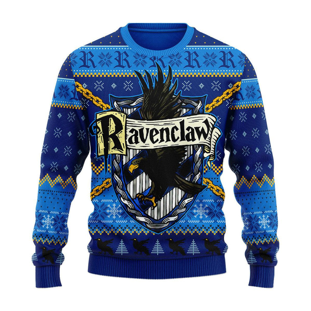 Gearhomie Rockin Ravenclaw Christmas Sweater - Gearhomie.com