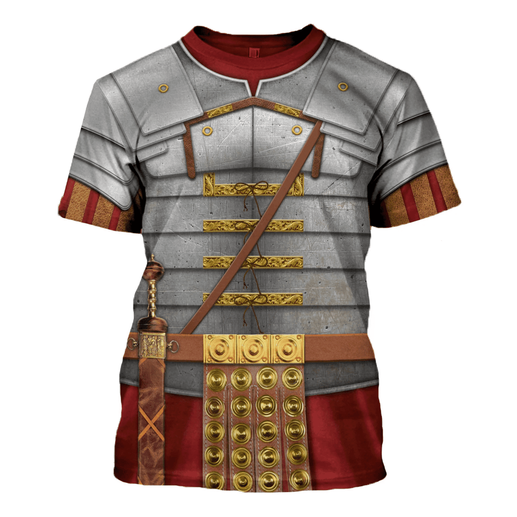 Gearhomie Roman Empire Soldier Costume Hoodie Sweatshirt T-Shirt Tracksuit - Gearhomie.com