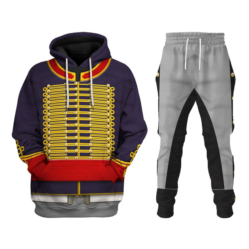 Gearhomie Royal Horse Artillery Uniform All Over Print Hoodie Sweatshirt T-Shirt Tracksuit - Gearhomie.com