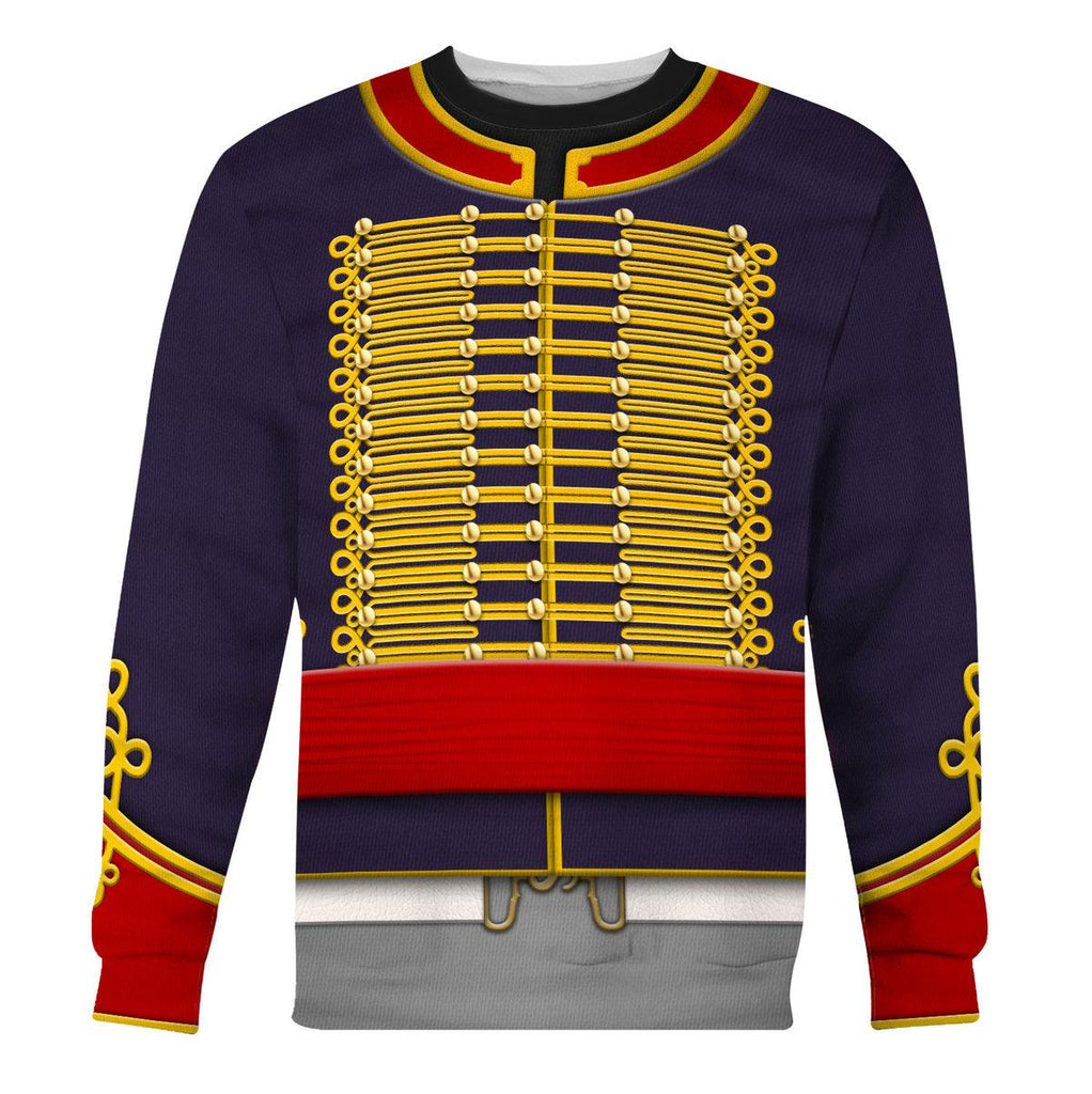 Gearhomie Royal Horse Artillery Uniform All Over Print Hoodie Sweatshirt T-Shirt Tracksuit - Gearhomie.com