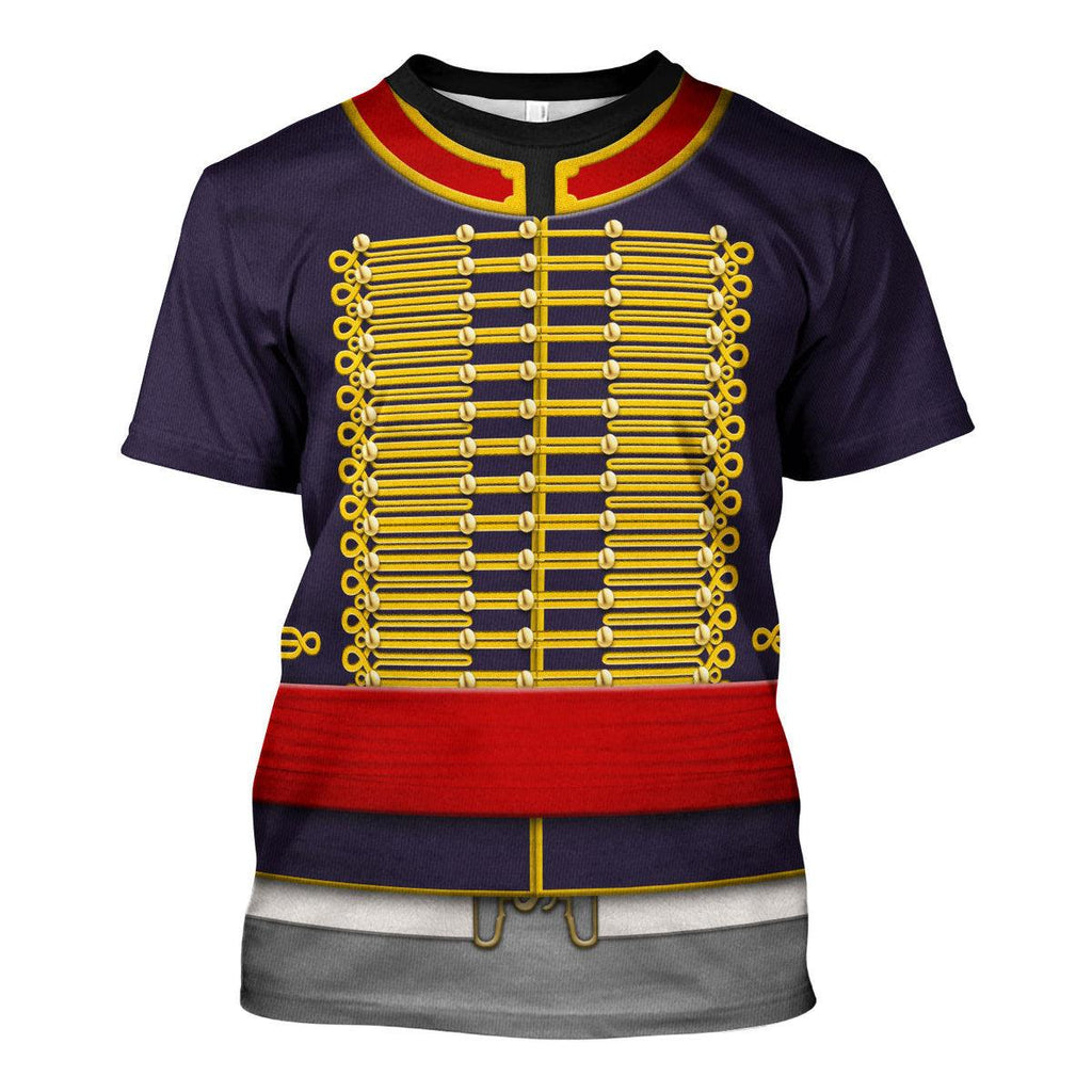 Gearhomie Royal Horse Artillery Uniform All Over Print Hoodie Sweatshirt T-Shirt Tracksuit - Gearhomie.com