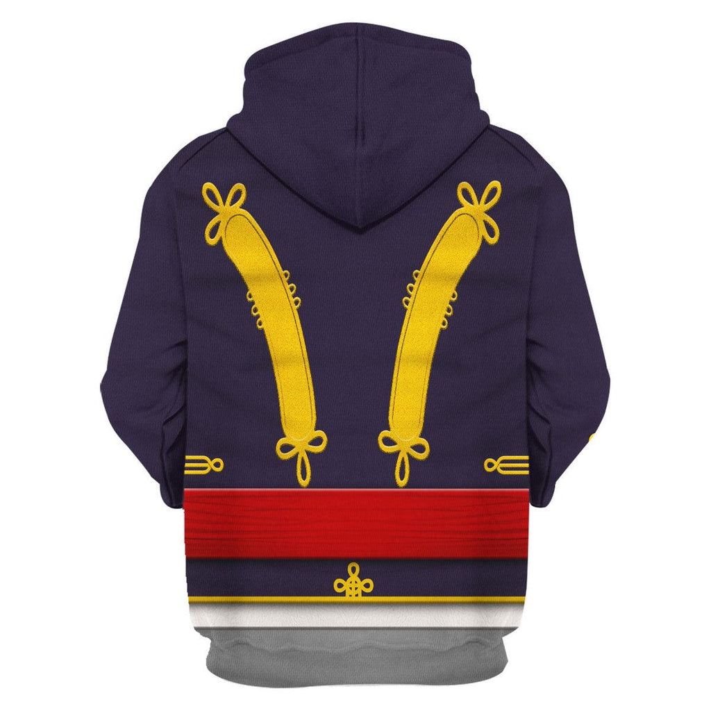 Gearhomie Royal Horse Artillery Uniform All Over Print Hoodie Sweatshirt T-Shirt Tracksuit - Gearhomie.com