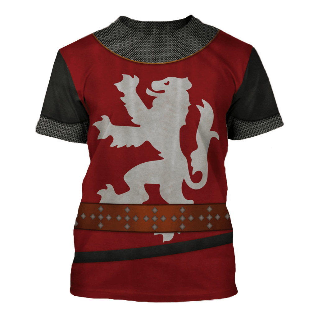 Gearhomie Scottish Knight Sir William Wallace Costume Hoodie Sweatshirt T-Shirt Tracksuit - Gearhomie.com