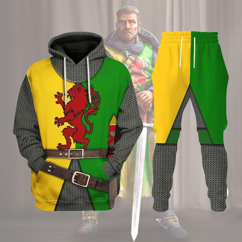 Gearhomie Sir William Marshal, 1st Earl of Pembroke Costume Hoodie Sweatshirt T-Shirt Tracksuit - Gearhomie.com