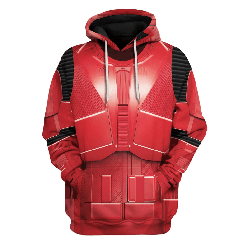 Gearhomie Sith Trooper Costume Hoodie Sweatshirt T-Shirt Sweatpants - Gearhomie.com