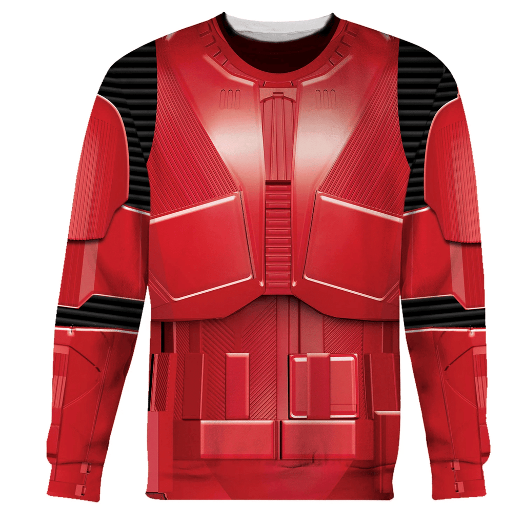 Gearhomie Sith Trooper Costume Hoodie Sweatshirt T-Shirt Sweatpants - Gearhomie.com