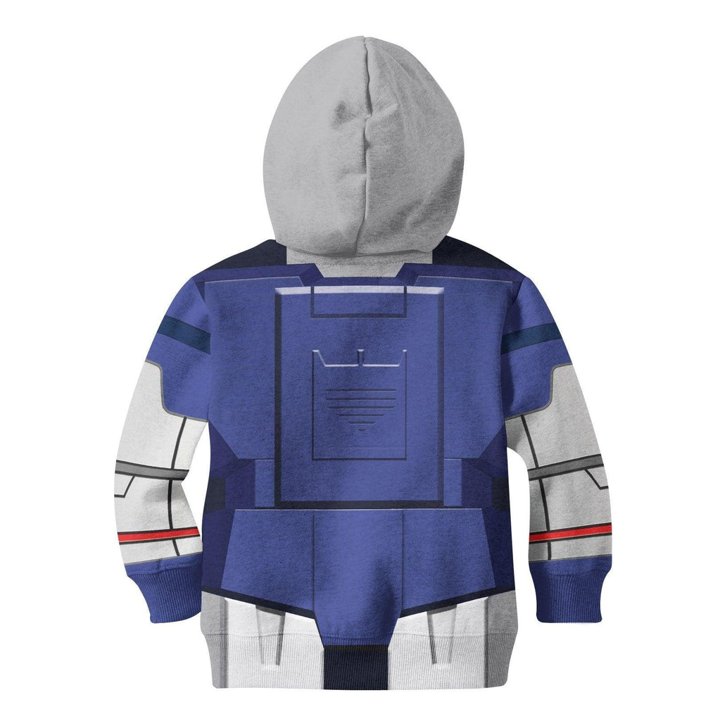 Gearhomie Soundwave Kid Costume Cosplay Hoodie Sweatshirt T-Shirt - Gearhomie.com