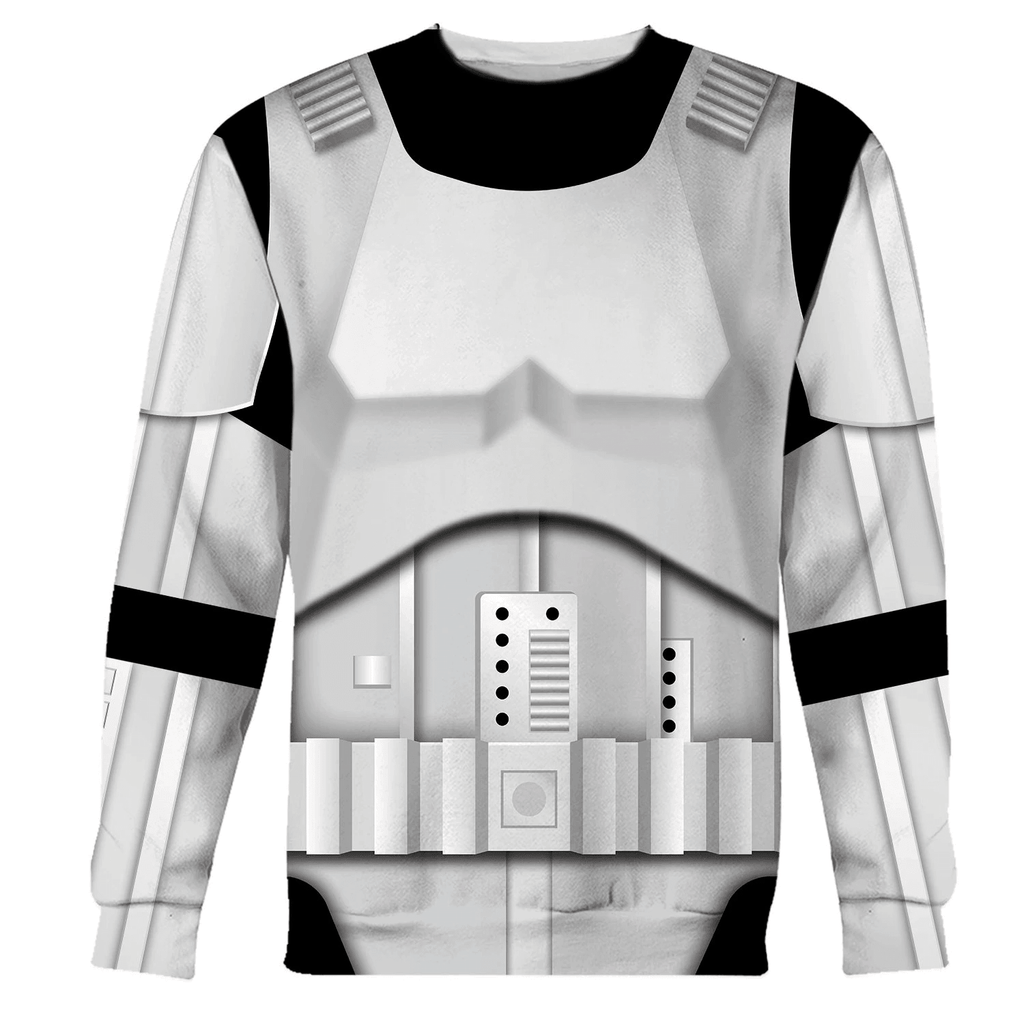 Gearhomie Stormtrooper 2 Costume Hoodie Sweatshirt T-Shirt Sweatpants - Gearhomie.com