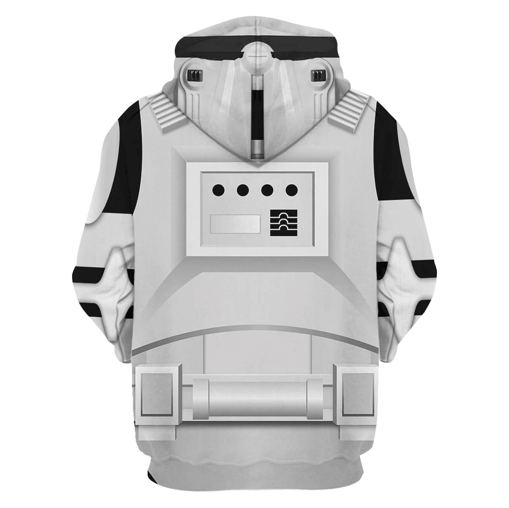 Gearhomie Stormtrooper Costume Hoodie Sweatshirt T-Shirt Sweatpants - Gearhomie.com