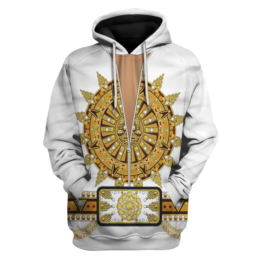 Gearhomie Sun Dial Elvis Sweat Suit Costume Hoodie Sweatshirt T-Shirt Sweatpants - Gearhomie.com