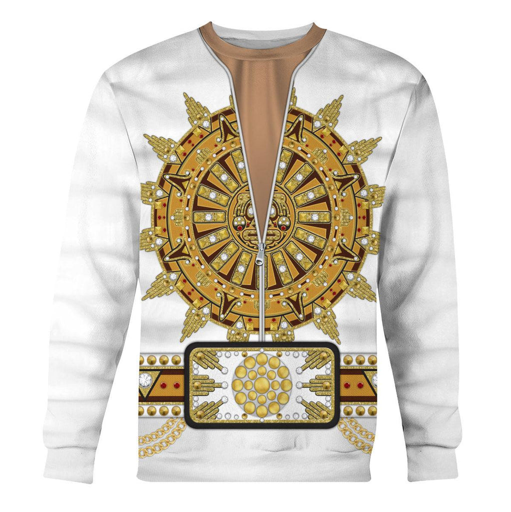 Gearhomie Sun Dial Elvis Sweat Suit Costume Hoodie Sweatshirt T-Shirt Sweatpants - Gearhomie.com