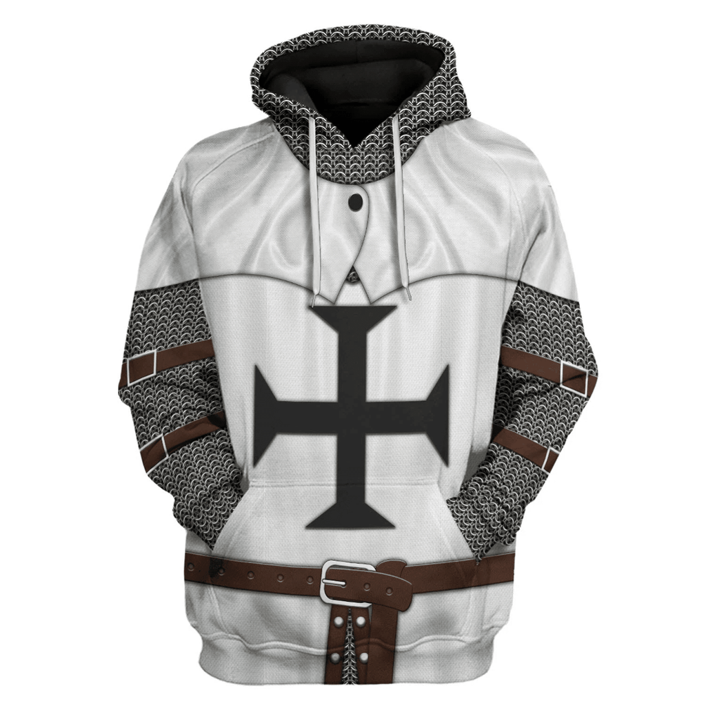 Gearhomie Teutonic Order Knight Costume Hoodie Sweatshirt T-Shirt Tracksuit - Gearhomie.com