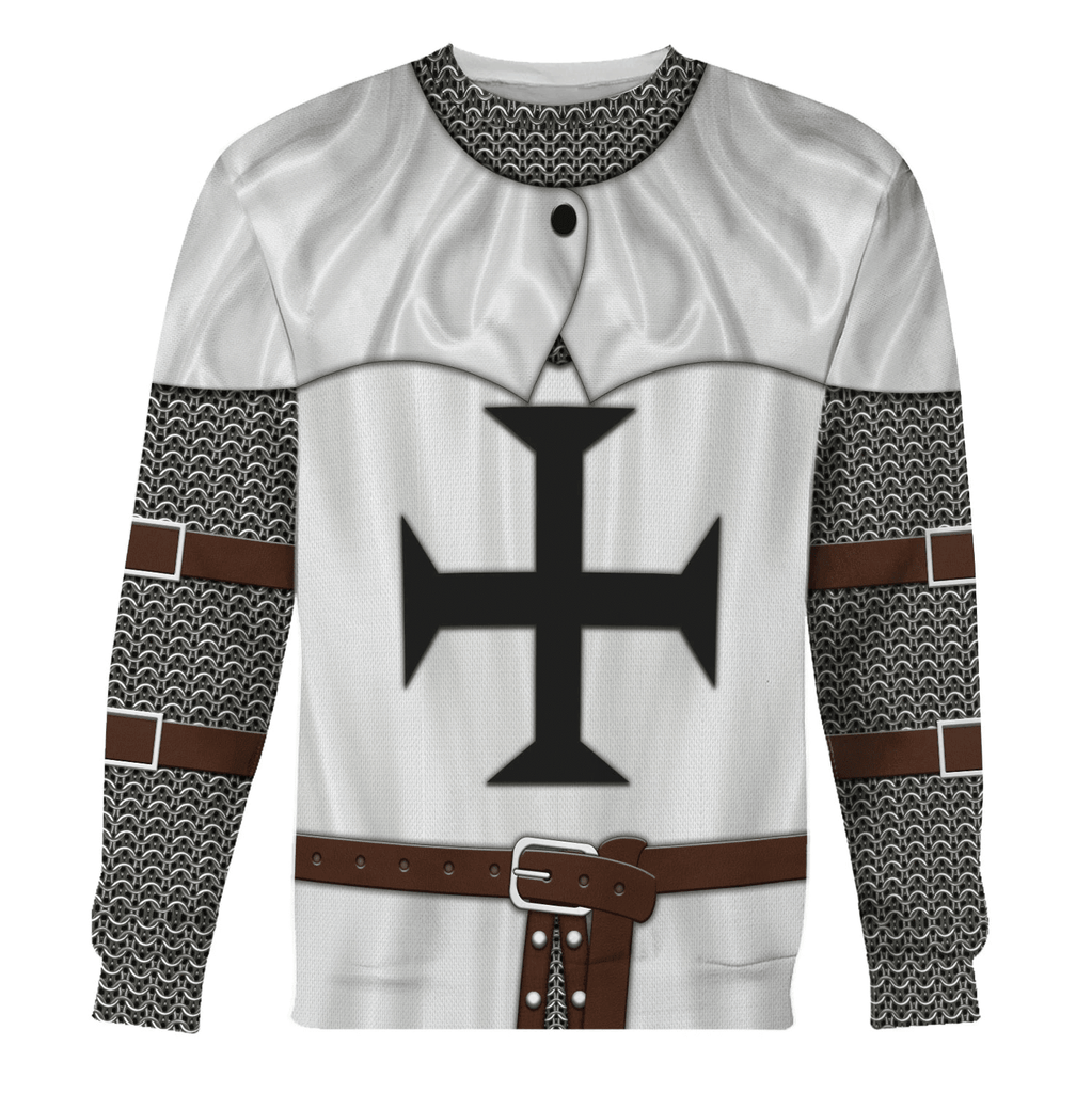 Gearhomie Teutonic Order Knight Costume Hoodie Sweatshirt T-Shirt Tracksuit - Gearhomie.com