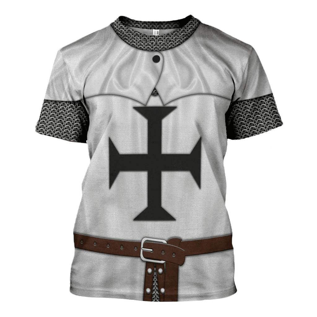 Gearhomie Teutonic Order Knight Costume Hoodie Sweatshirt T-Shirt Tracksuit - Gearhomie.com