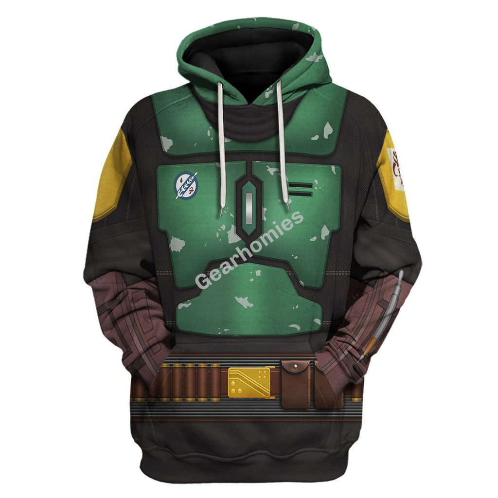 Gearhomie The Book Of Boba Fett Costume Hoodie Sweatshirt T-Shirt Sweatpants - Gearhomie.com