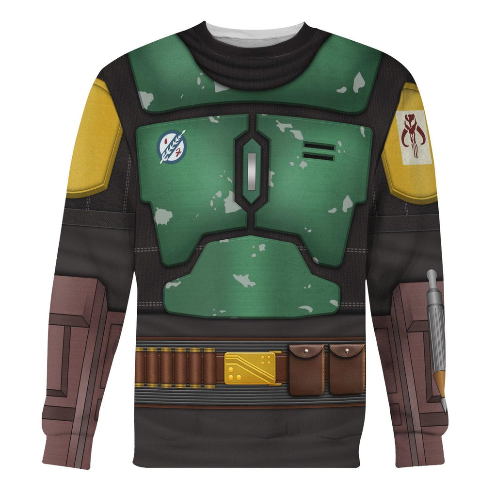 Gearhomie The Book Of Boba Fett Costume Hoodie Sweatshirt T-Shirt Sweatpants - Gearhomie.com