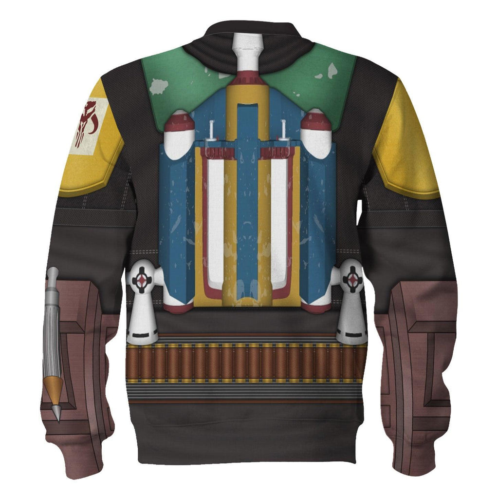 Gearhomie The Book Of Boba Fett Costume Hoodie Sweatshirt T-Shirt Sweatpants - Gearhomie.com