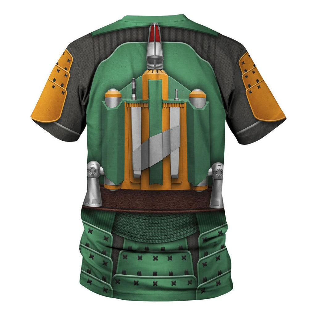 Gearhomie The Book of Boba Fett Samurai Costume Hoodie Sweatshirt T-Shirt Sweatpants - Gearhomie.com