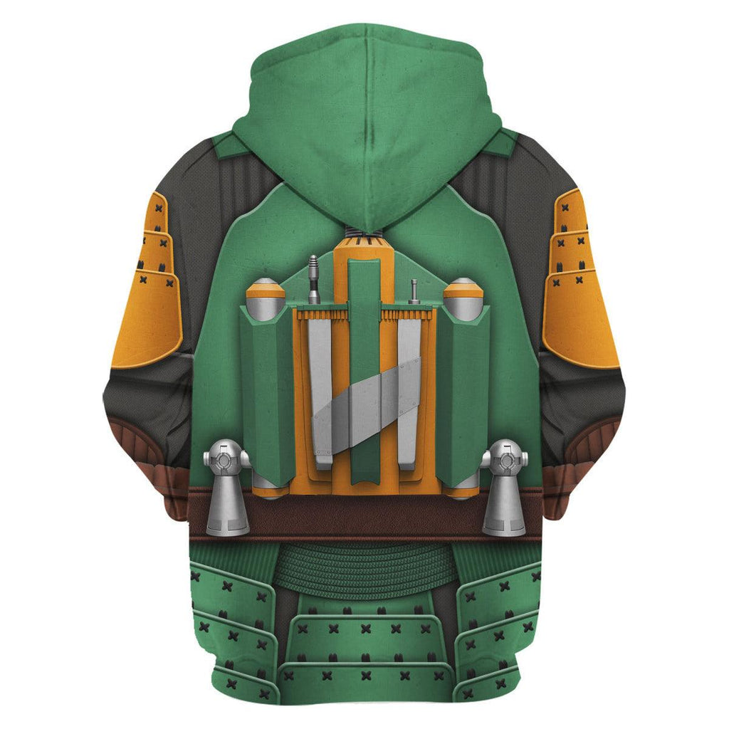 Gearhomie The Book of Boba Fett Samurai Costume Hoodie Sweatshirt T-Shirt Sweatpants - Gearhomie.com