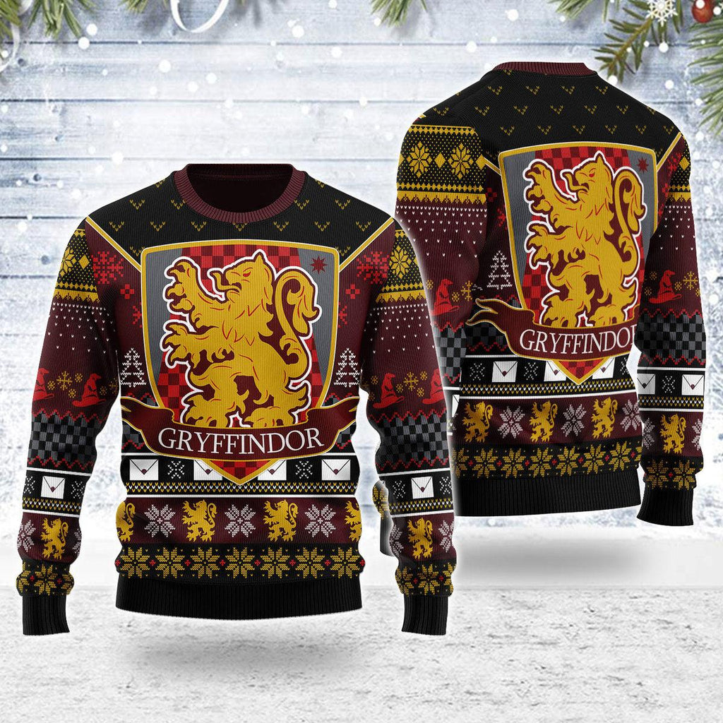 Gearhomie The Gift Of Gryffindor Christmas Sweater - Gearhomie.com