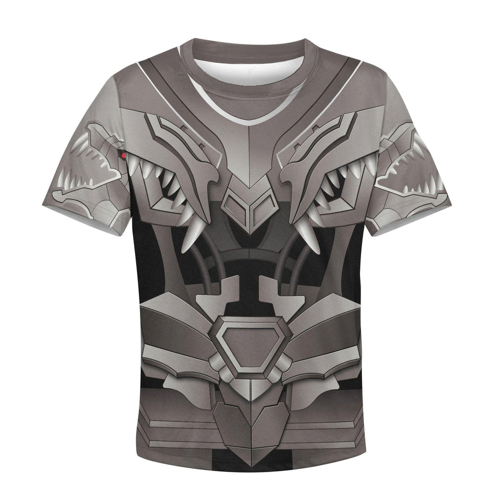 Gearhomie The Last Knight Knight Armor Turbo Changer Grimlock Kid Costume Cosplay Hoodie Sweatshirt T-Shirt - Gearhomie.com