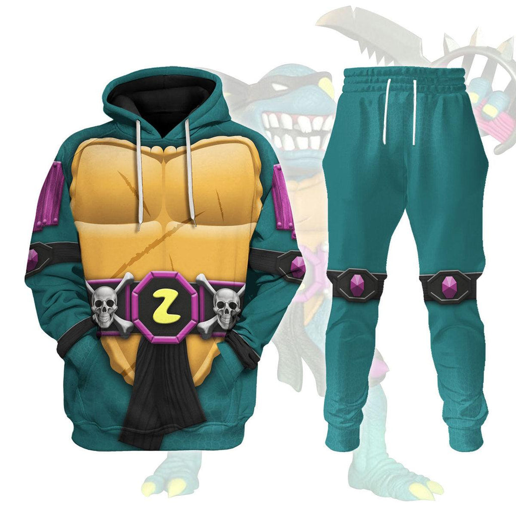 Gearhomie Ultimates! Slash TMNT Costume Hoodie Sweatshirt T-Shirt Sweatpants - Gearhomie.com