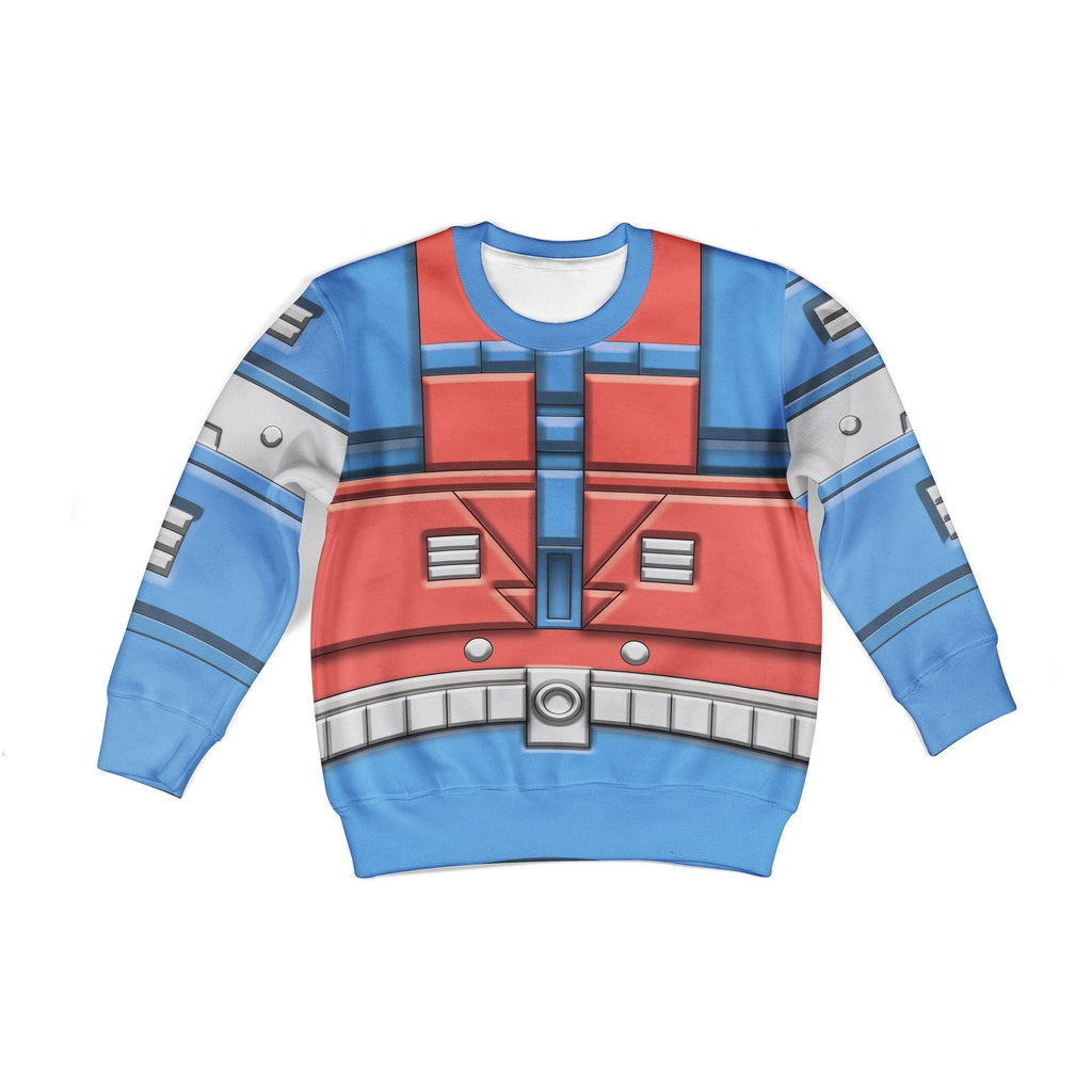 Gearhomie Ultra Magnus Kid Costume Cosplay Hoodie Sweatshirt T-Shirt - Gearhomie.com