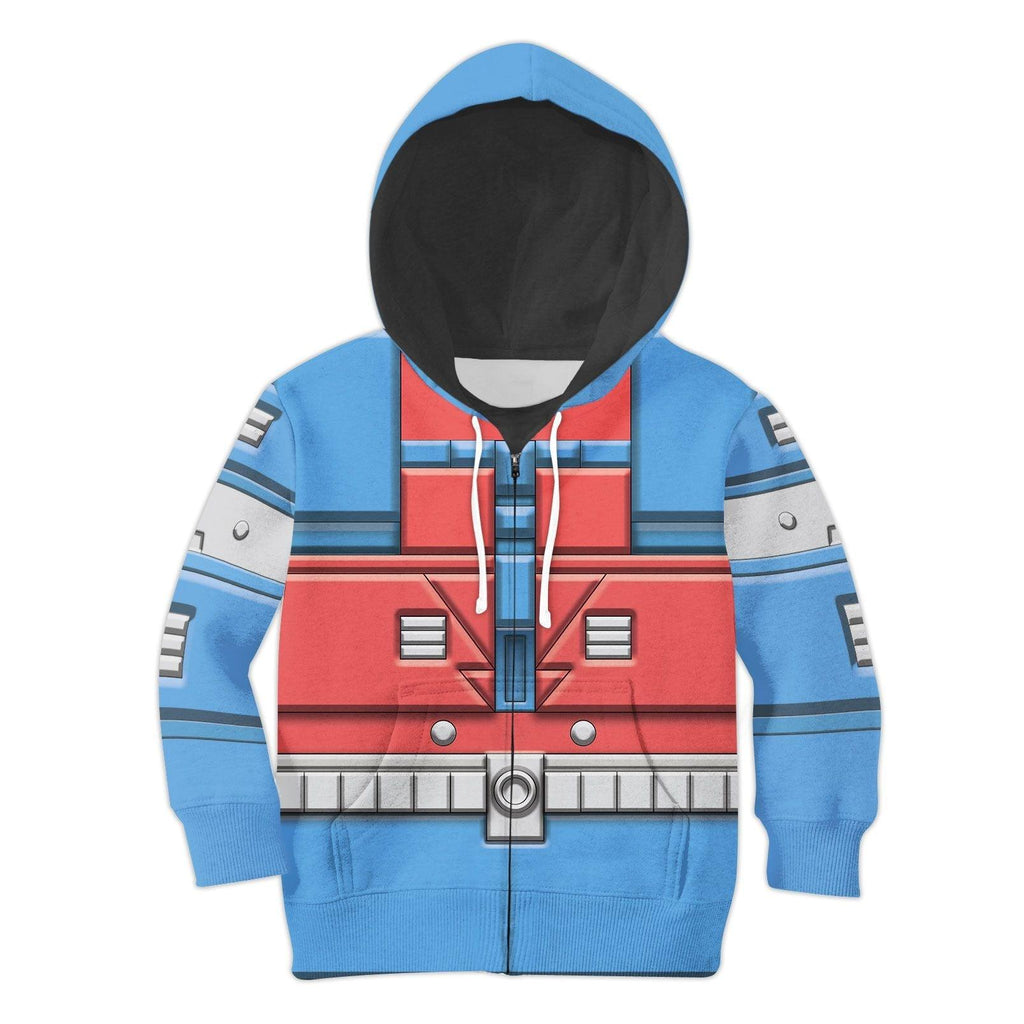 Gearhomie Ultra Magnus Kid Costume Cosplay Hoodie Sweatshirt T-Shirt - Gearhomie.com