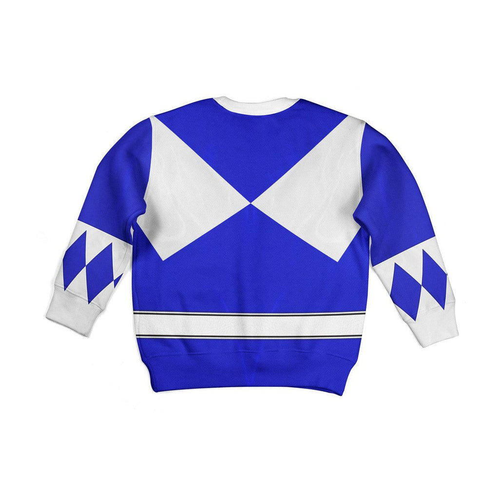 Gearhomie Unisex Kid Tops Blue Ranger Mighty Morphin Kid 3D Apparel - Gearhomie.com