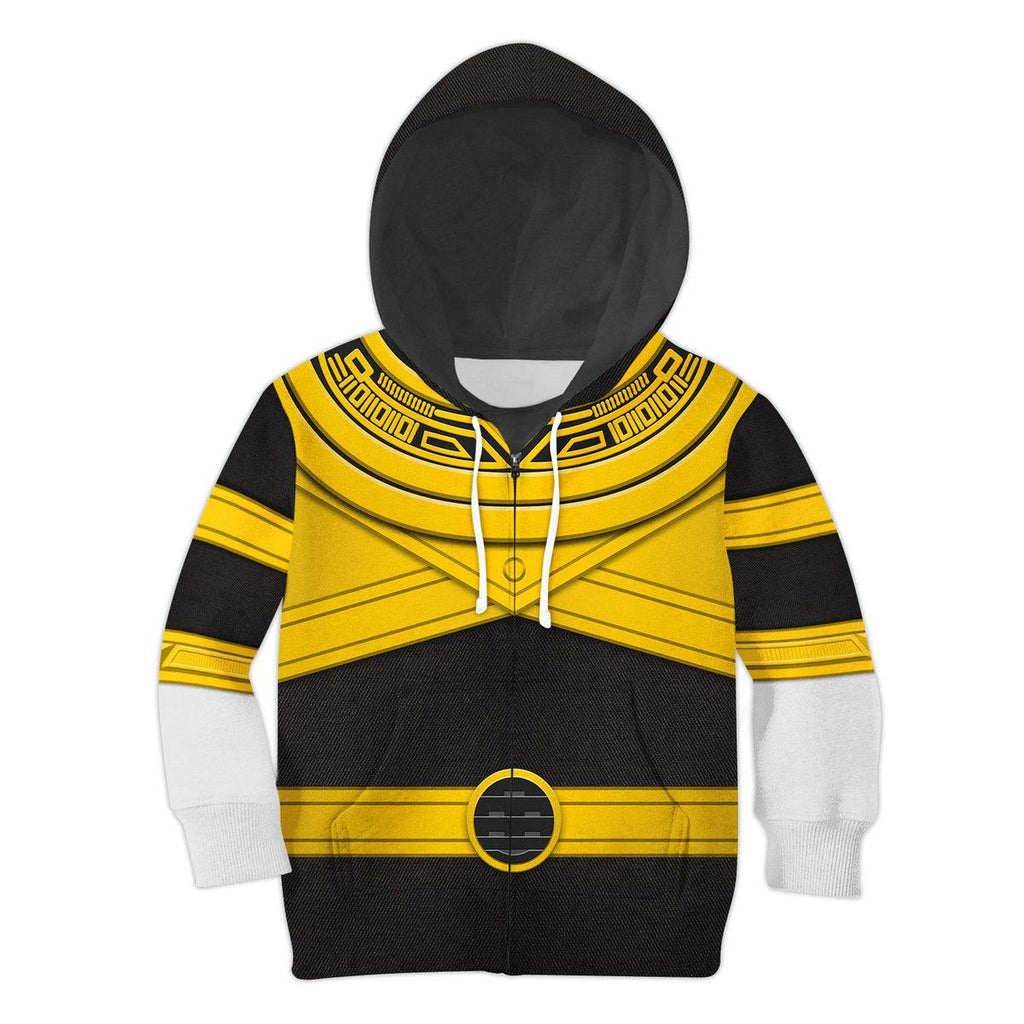 Gearhomie Unisex Kid Tops Gold Power Rangers Zeo Kid 3D Apparel - Gearhomie.com