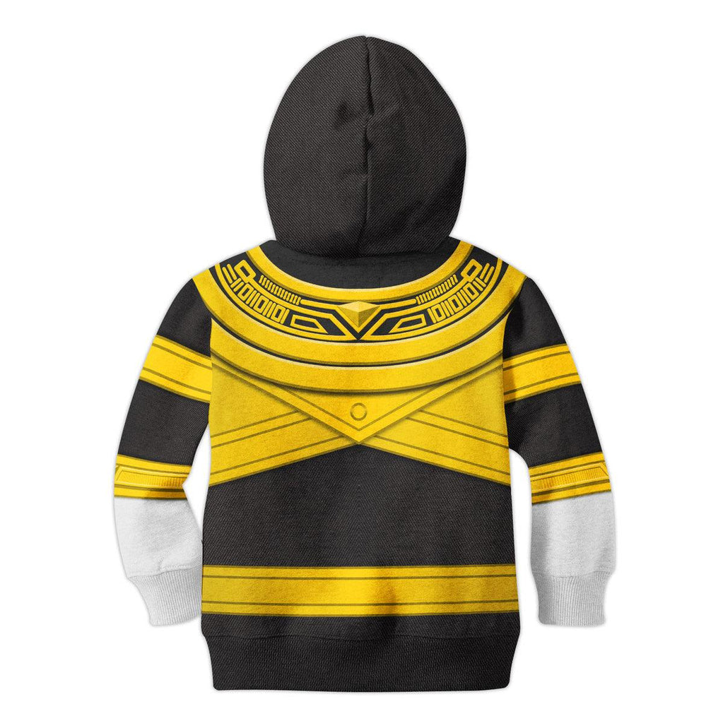 Gearhomie Unisex Kid Tops Gold Power Rangers Zeo Kid 3D Apparel - Gearhomie.com