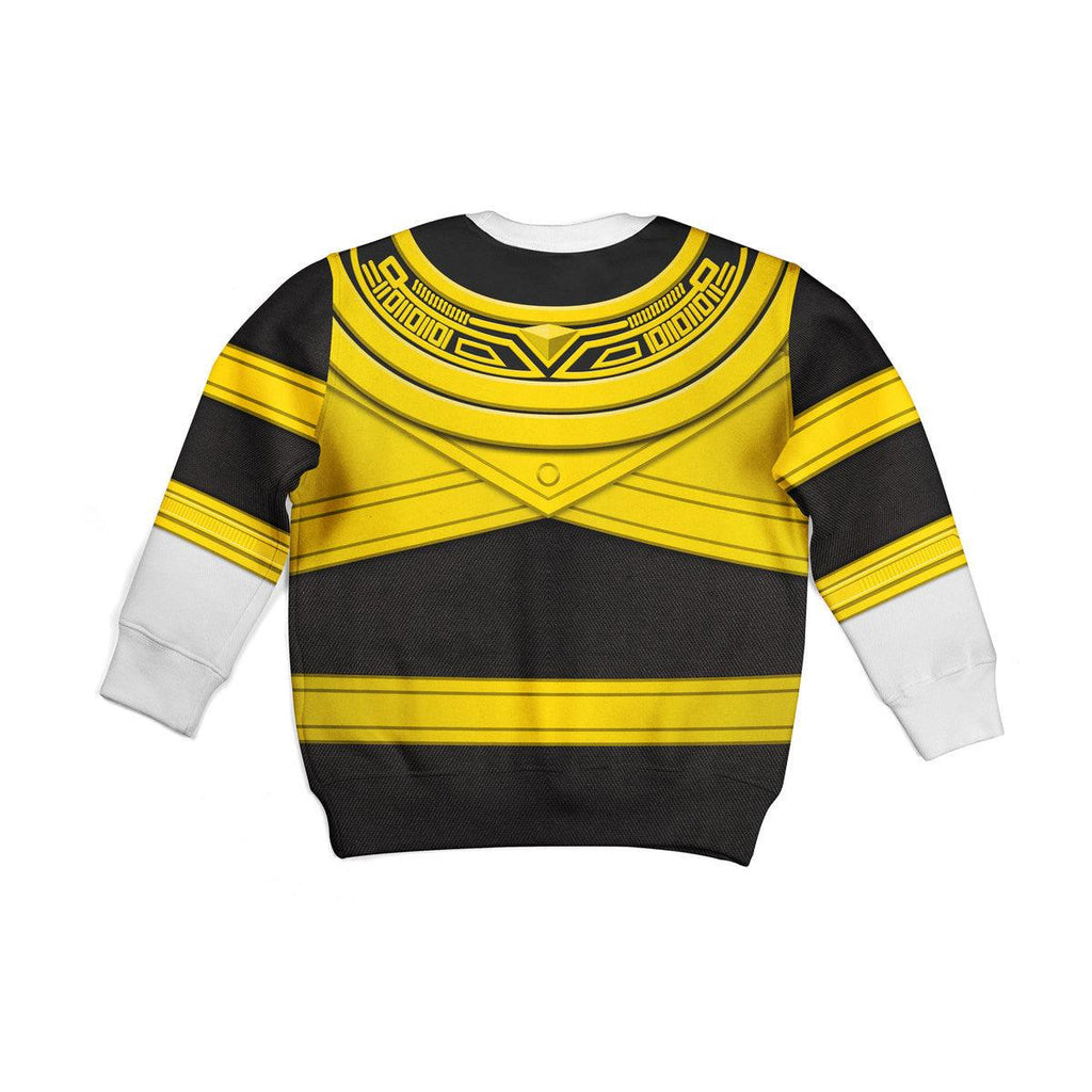 Gearhomie Unisex Kid Tops Gold Power Rangers Zeo Kid 3D Apparel - Gearhomie.com