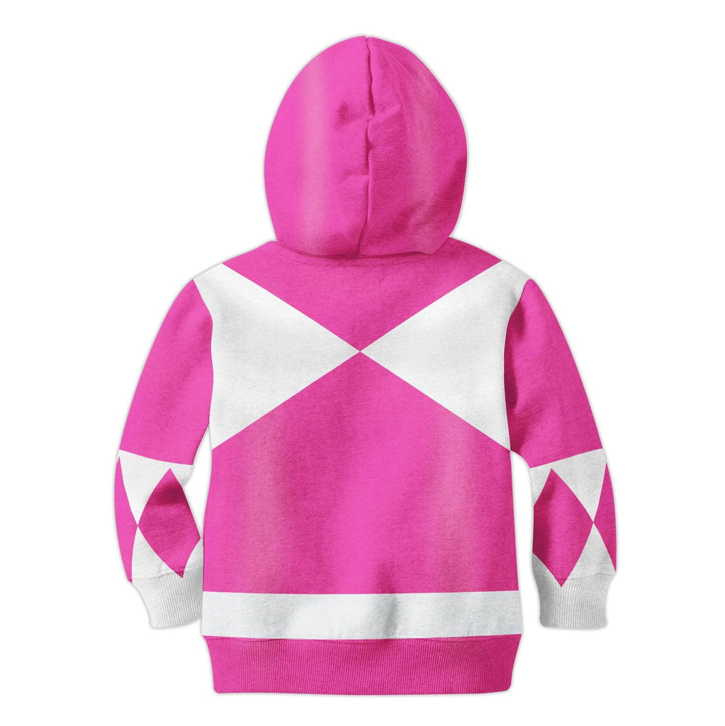 Gearhomie Unisex Kid Tops Pink Power Ranger 3D Apparel - Gearhomie.com