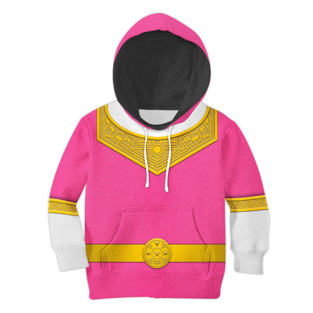 Gearhomie Unisex Kid Tops Pink Power Rangers Zeo Kid 3D Apparel - Gearhomie.com