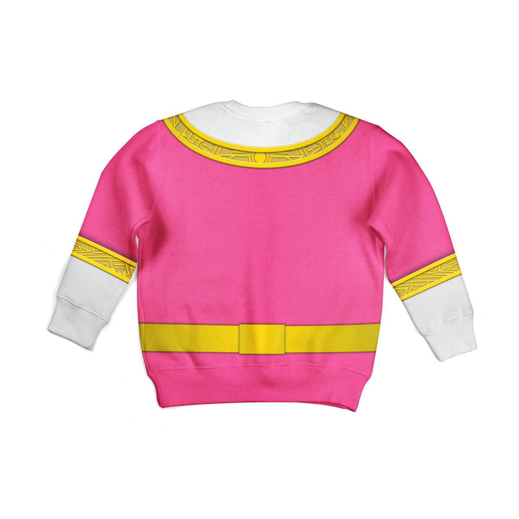 Gearhomie Unisex Kid Tops Pink Power Rangers Zeo Kid 3D Apparel - Gearhomie.com