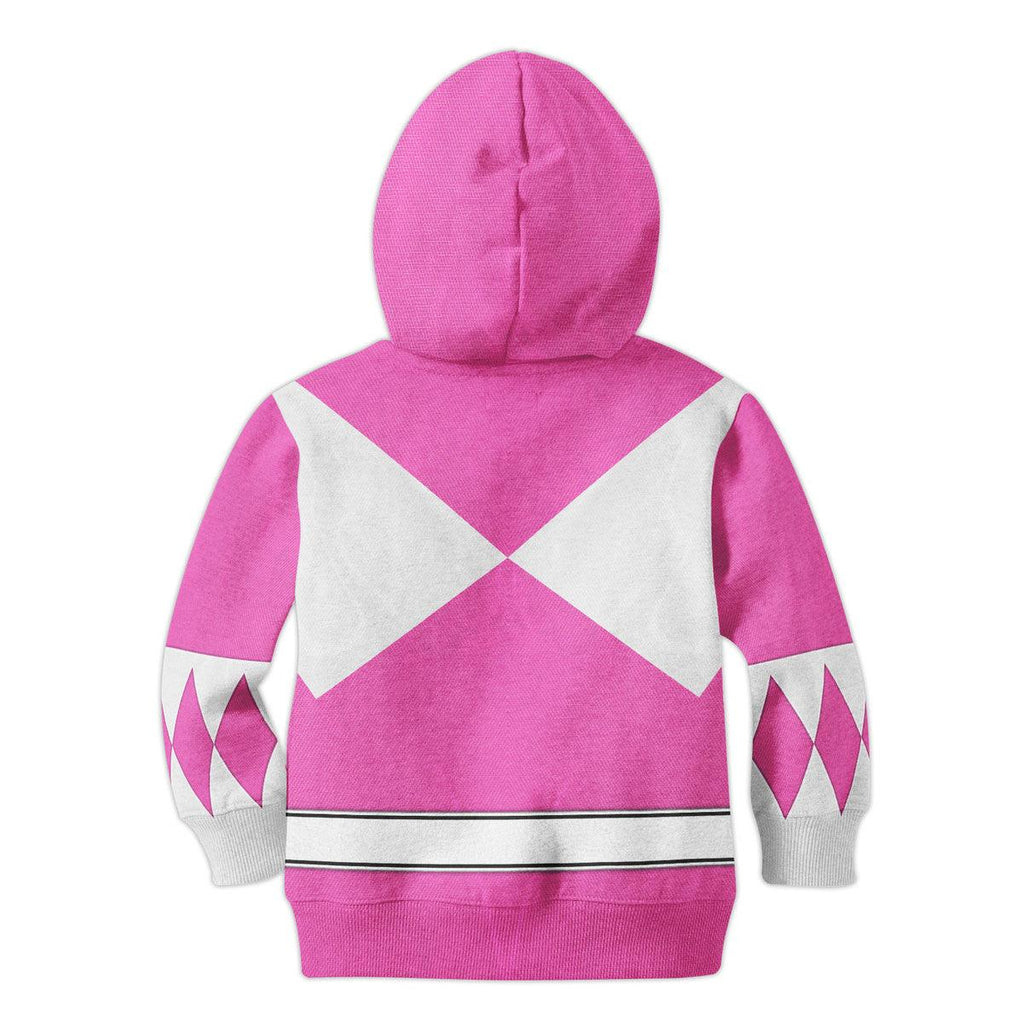 Gearhomie Unisex Kid Tops Pink Ranger Mighty Morphin Kid 3D Apparel - Gearhomie.com