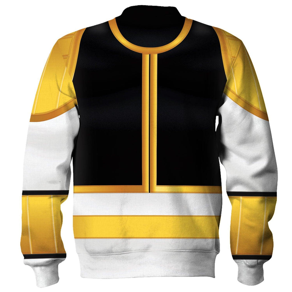 Gearhomie Unisex Tracksuit Hoodies White Power Ranger 3D Costumes - Gearhomie.com