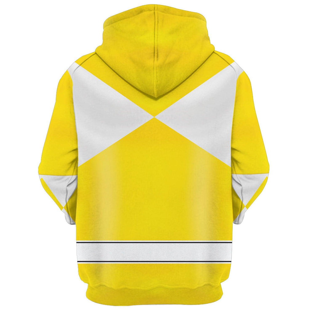 Gearhomie Unisex Tracksuit Hoodies Yellow Power Ranger 3D Costumes - Gearhomie.com