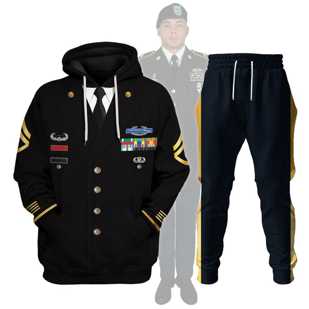 Gearhomie United States Army Blue Service Costume Hoodie Sweatshirt T-Shirt Tracksuit - Gearhomie.com