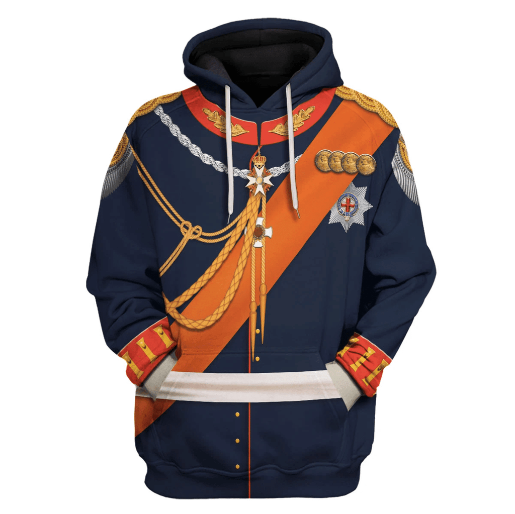 Gearhomie Wilhelm II German Emperor Costume Hoodie Sweatshirt T-Shirt Tracksuit - Gearhomie.com