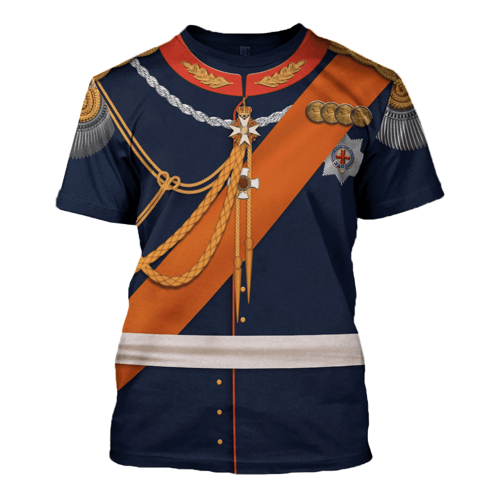 Gearhomie Wilhelm II German Emperor Costume Hoodie Sweatshirt T-Shirt Tracksuit - Gearhomie.com