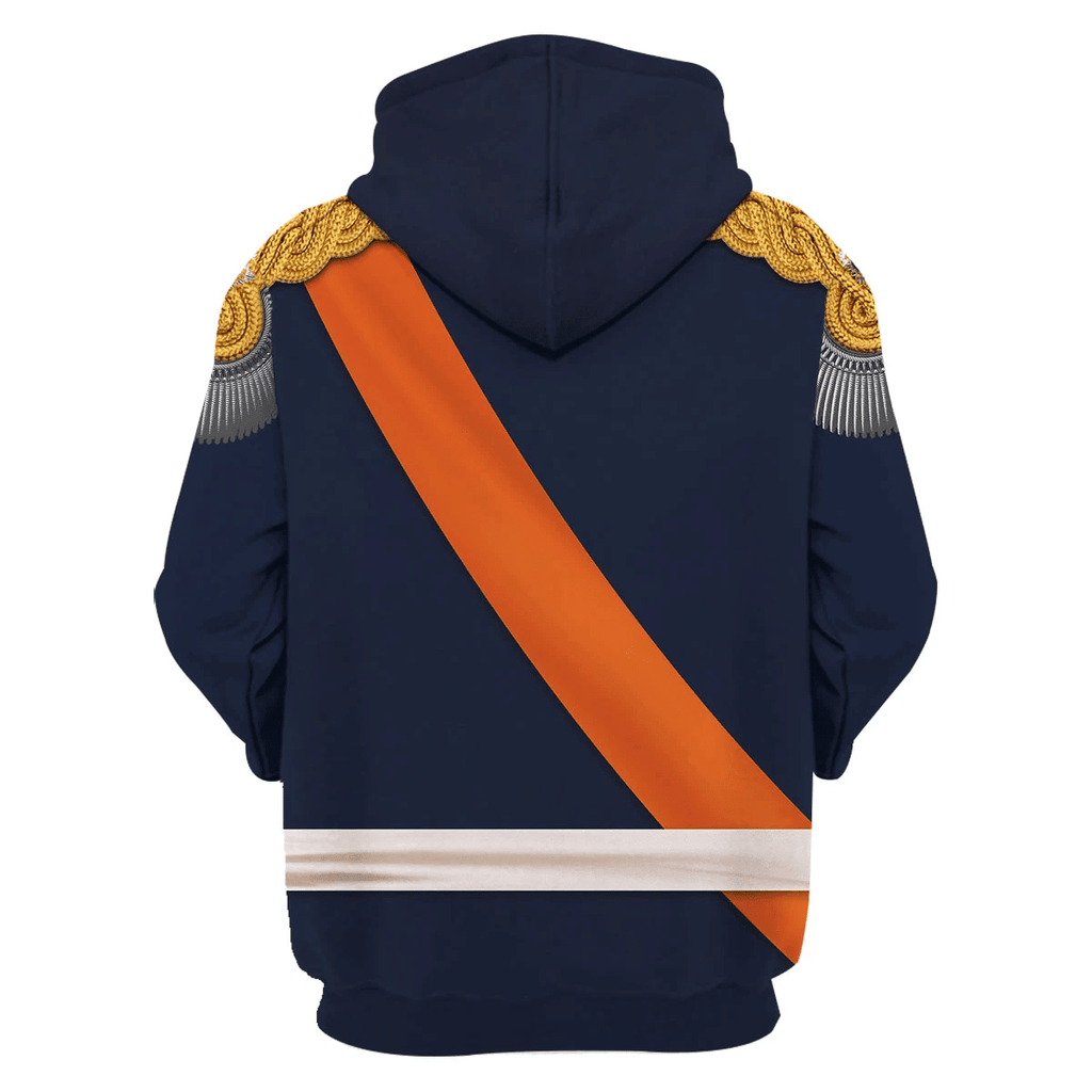 Gearhomie Wilhelm II German Emperor Costume Hoodie Sweatshirt T-Shirt Tracksuit - Gearhomie.com