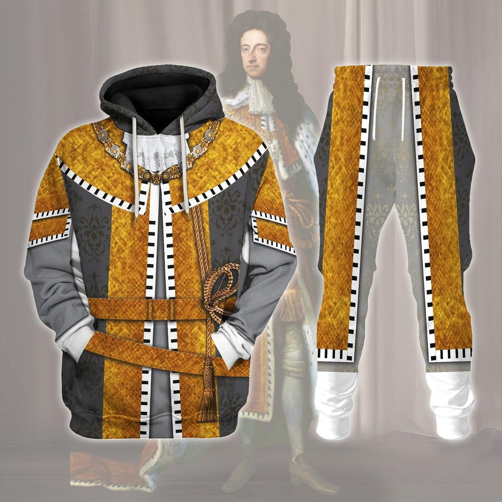 Gearhomie William III of England Costume Hoodie Sweatshirt T-Shirt Tracksuit - Gearhomie.com